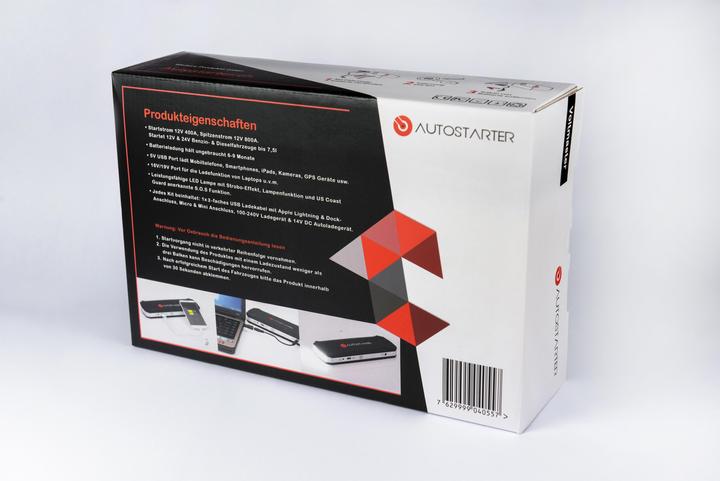 Immagine prodotto Autostarter Voltmaster 12+24V (850 A, 20000 mAh)