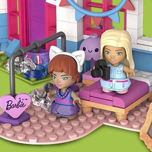 Produktbild Mega Bloks Mega Construx - Barbie-Spielset-Bundle