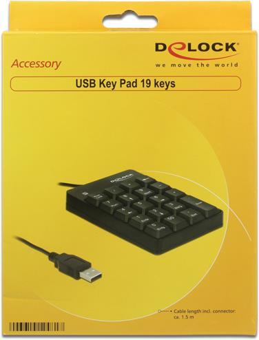 Image du produit Delock 12481 (Pavé numérique, Filaire)