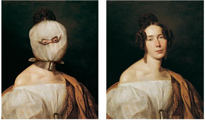Immagine prodotto Hidden Portraits: Alte Meister – Neuer Blick (Tedesco, Volker Hermes, Francesca Raimondi, Till-Holger Borchert, 2024)