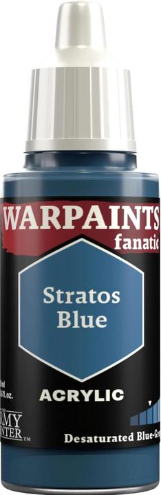 Image du produit The Army Painter Couleur Warpaints Fanatic : Stratos Blue 18 ml