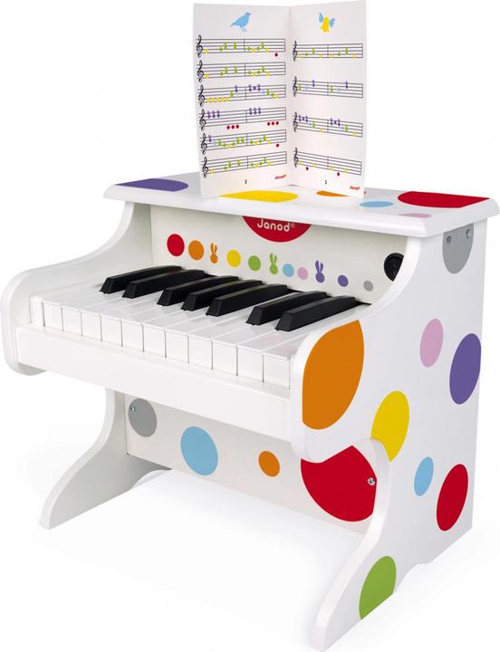 Immagine prodotto Janod Il mio primo pianoforte (Inglese, Olandese, Tedesco, Francese, Italiano, Spagnolo)