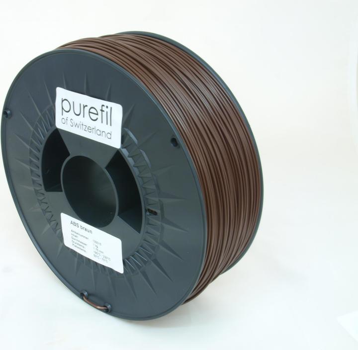 Produktbild Purefil Filament (ABS, 1.75 mm, 1000 g, Braun)