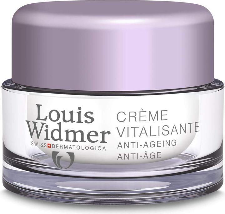 Louis Widmer Creme Vitalisante unparfümiert (50 ml, Nachtcreme)