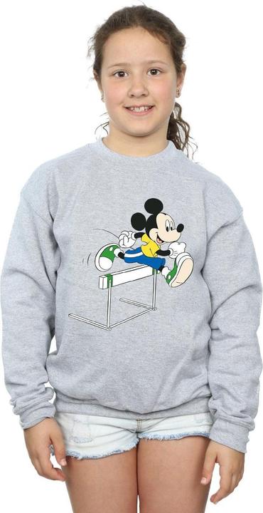 Actual product image Disney Girls Mickey Mouse Hurdles Sweatshirt (140, 146)