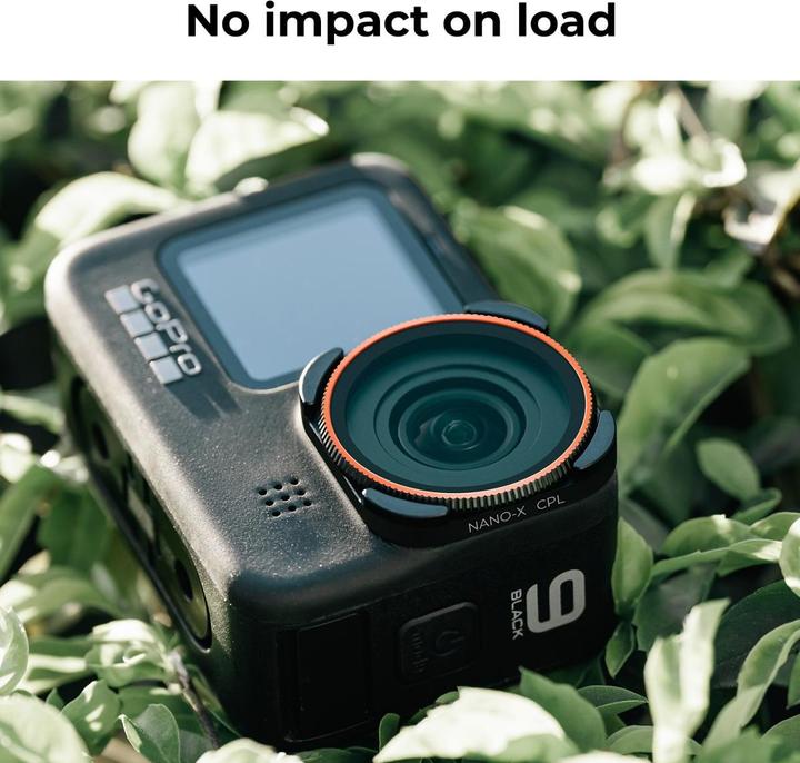 Actual product image K&F Concept Filters CPL+ND (8/16/32/64/1000) Kit for Hero 9 / Hero 10 (GoPro Hero 9, Hero 10)