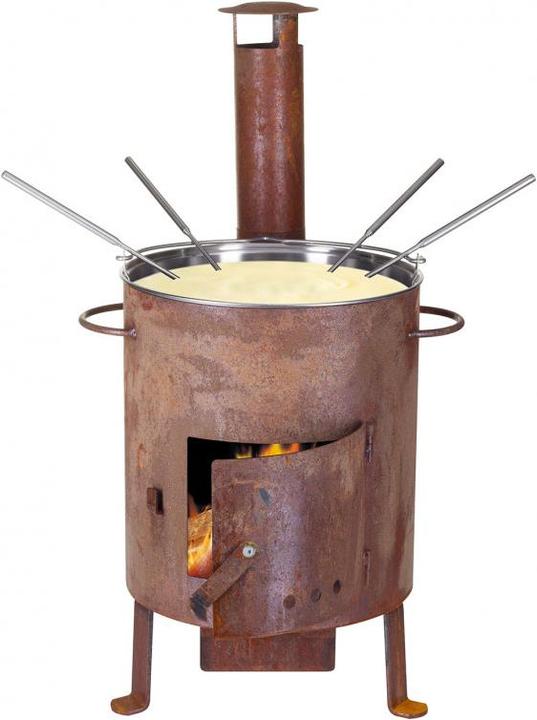 Nouvel Forno per fonduta e grill all'aperto (39 cm)
