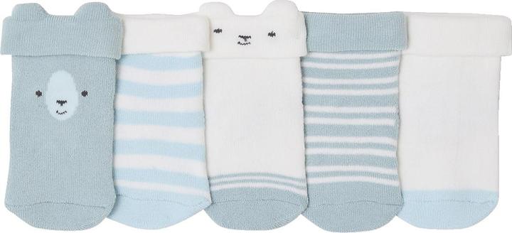 Immagine prodotto Vertbaudet 5er-Pack Baby Stoppersocken (Confezione da 5 pezzi, 17)