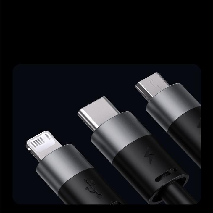 Produktbild Baseus 3in1 Ladekabel (1.20 m, USB 3.2 Gen 1)