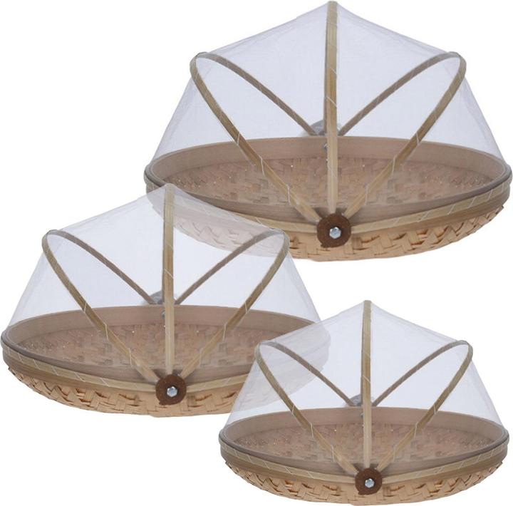 Actual product image Natura Punto Food covers, bamboo, set of 3
