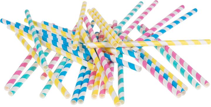 Produktbild Furber Strohhalm JUMBO Papier, 50 Stück (50 x)