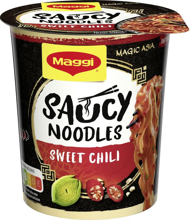 Image du produit Maggi MAGIC ASIA Saucy Noodles Piment doux (75 g)