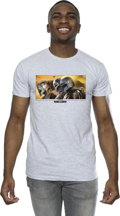 Image du produit Star Wars - T-shirt THE MANDALORIAN PAINTED GROUP - Homme (M)