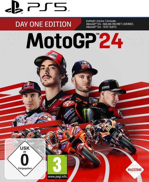 Produktbild Milestone MotoGP 24 Day One Edition (PS5, Multilingual)