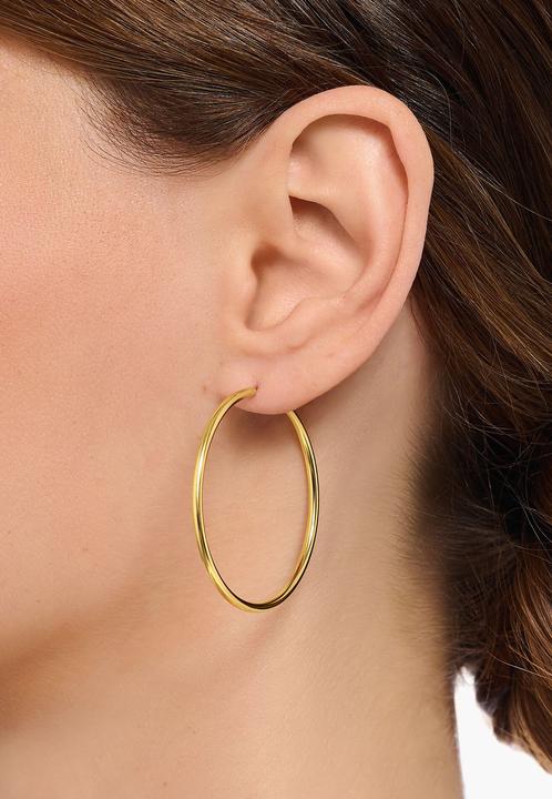 Image du produit Thomas Sabo Creolen (Or jaune 750 plaqué or, Argent sterling 925)
