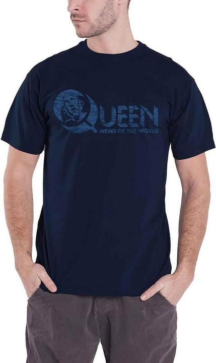 Queen News Of The World TShirt Logo
