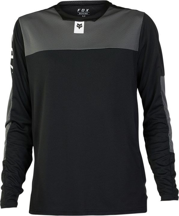 Fox Jersey 23 Defend Ls Foxhead Blk M (M)