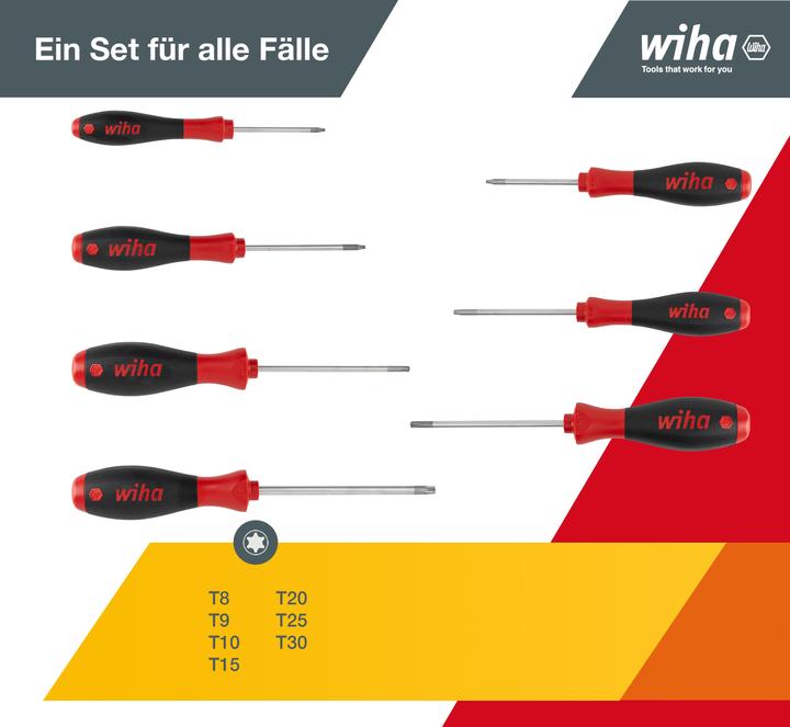 Image du produit Wiha Jeu de tournevis (Torx (TX))