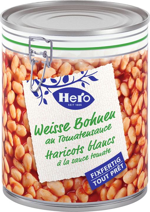 Actual product image Hero HE White Beans DOS (980 g)