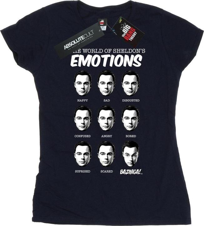 Image du produit Dam - T-shirt SHELDON EMOTIONS - Femme (XL)