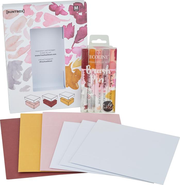 Produktbild Talens Brushpen Ecoline 5er Set Buntbox Frau Hölle (Mehrfarbig, 3 x)