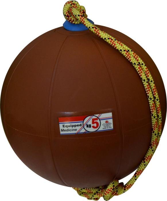 Image du produit Trial ® Spezial-Medizinball mit Seilführung (5 kg, 290 mm)