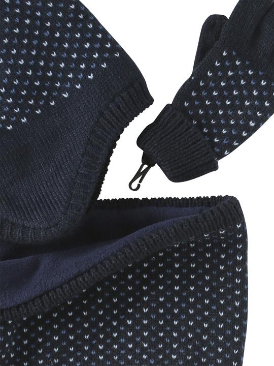 Produktbild Vertbaudet Jungen-Set: Mütze, Rundschal & Handschuhe