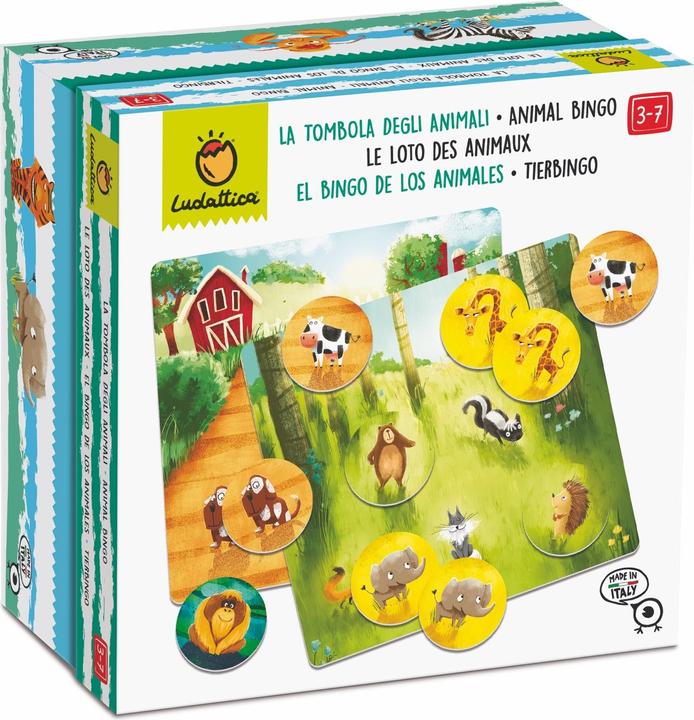 Produktbild Ludattica Animal Bingo & Pairs Spiel