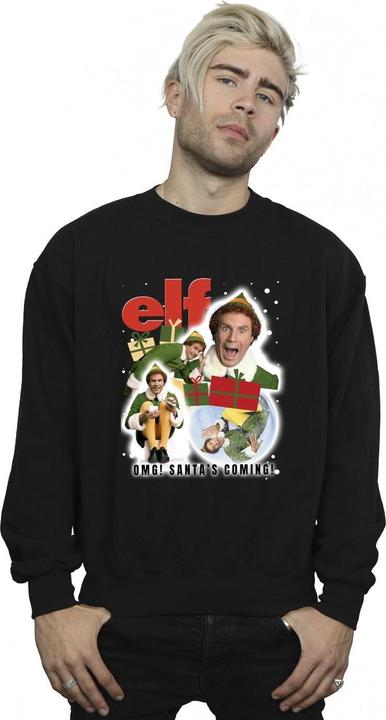 Actual product image Elf Mens Buddy Collage Sweatshirt (3XL)