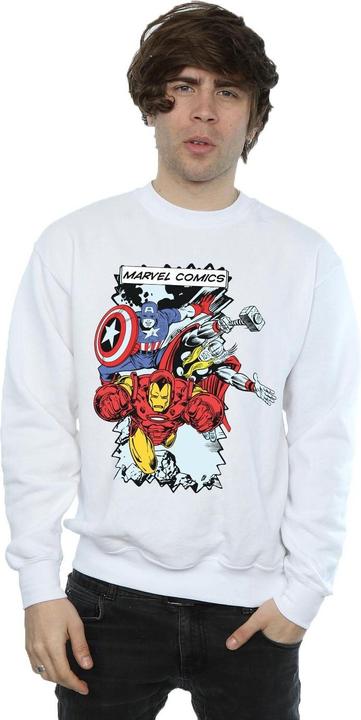 Image du produit - Sweat COMIC CHARACTERS - Homme (XL)
