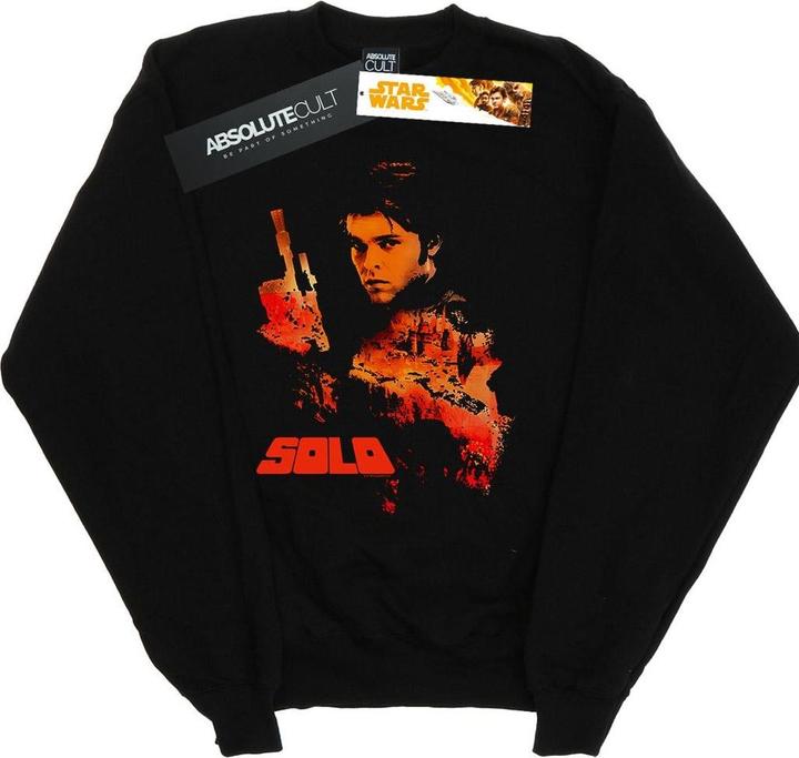 Immagine prodotto Star Wars Solo Coloured Silhouette Felpa Uomo (M)