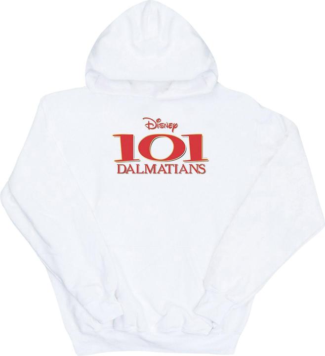 Actual product image Disney Mens 101 Dalmatians Logo Hoodie (4XL)