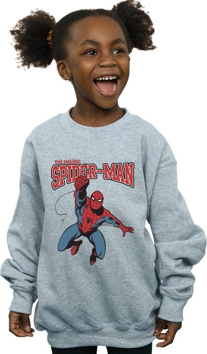 Image du produit - Sweat SPIDER-MAN LEAP - Fille (152, 158)