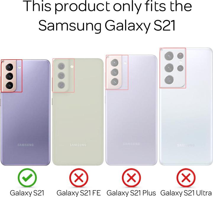 Actual product image Nalia Ring mobile phone case (Samsung Galaxy S21)