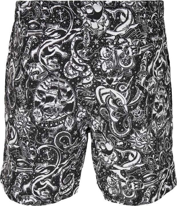 Produktbild Urban Classics Pattern Swim Shorts (4XL)