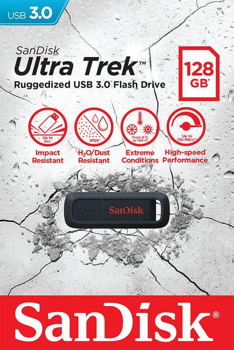 Produktbild SanDisk Ultra Trek (128 GB, USB-A, USB 3.0)