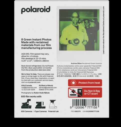 Immagine prodotto Polaroid Pellicola a colori 600 Serie Reclaimed (Polaroid 600, OneStep+)