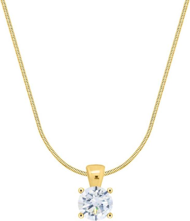 Produktbild Candy Halskette Demure, 925 Sterling Silber, vergoldet (925 Sterling Silber, 18k vergoldet, 42 cm)