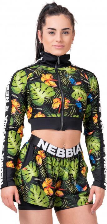 Actual product image Nebbia Cropped Jacket 564 Jungle Green (XS)