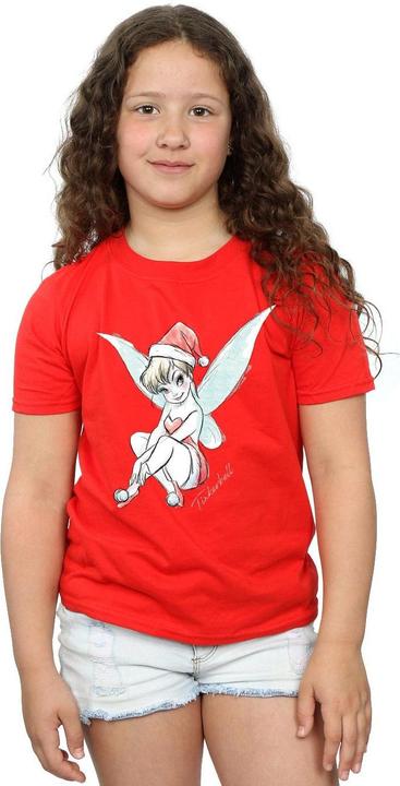 Immagine prodotto Disney Tinkerbell Christmas Fairy Maglietta Ragazze (140, 146)