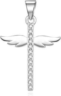 Image du produit Beneto Pendentif ludique en argent avec zircons AGH229