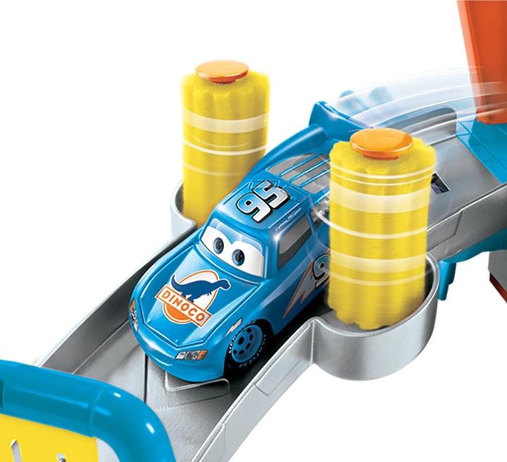 Immagine prodotto Disney Cars Set di gioco per autolavaggio Dinoco con cambio di colore