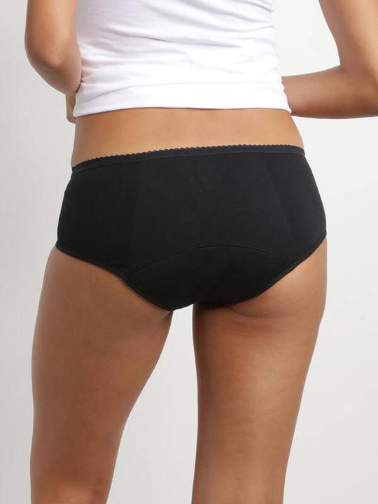 Produktbild DIM Boxer Lace Stark schwarz mit Meshdetail (S)