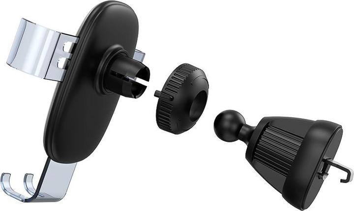 Actual product image Wiwu car mount CH010 black for air vent