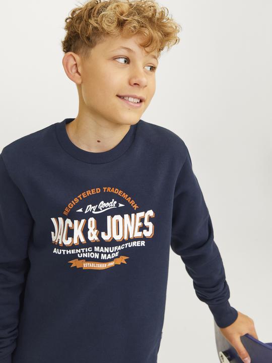 Produktbild Jack & Jones JJELOGO SWEAT CREW 2 COL 24/25 NOOS MNI (104)