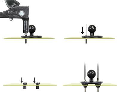 Actual product image RAM Mounts RAM Mari-Rivet Aluminium Pop
