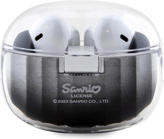 Actual product image Hello Kitty słuchawki Bluetooth HKTWSHDGKEK TWS + stacja dokująca czarny/black Gradient Electroplati (ANC, Wireless)