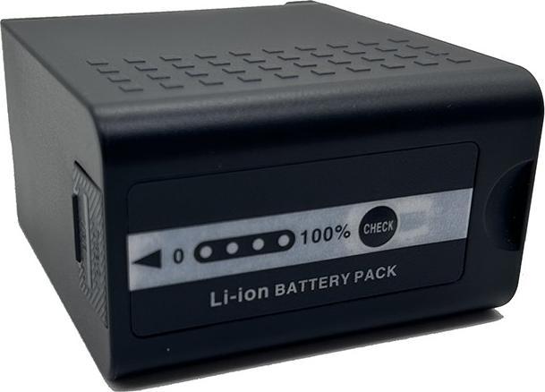 Actual product image Acconic Battery f. Panasonic AG-VBR89G AU-EVA1 AG-DVX200 AG-UX90 AJ-PX270 with USB port USB-C / USB with