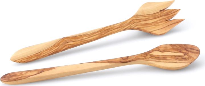 Produktbild Continenta Olivenholz Salatbesteck Nr.2, 30.5 cm (Salatbesteck)