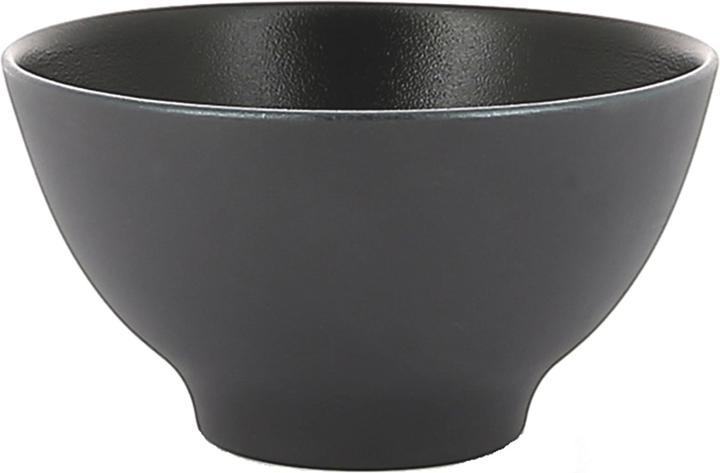 Actual product image Revol Equinoxe rice bowl, Ø 12 cm, H: 6.5 cm, 30 cl, black (12 cm, 0.30 l, 1 x)